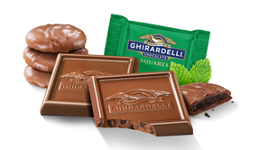 Milk Chocolate Mint Cookie Squares 25 pc
